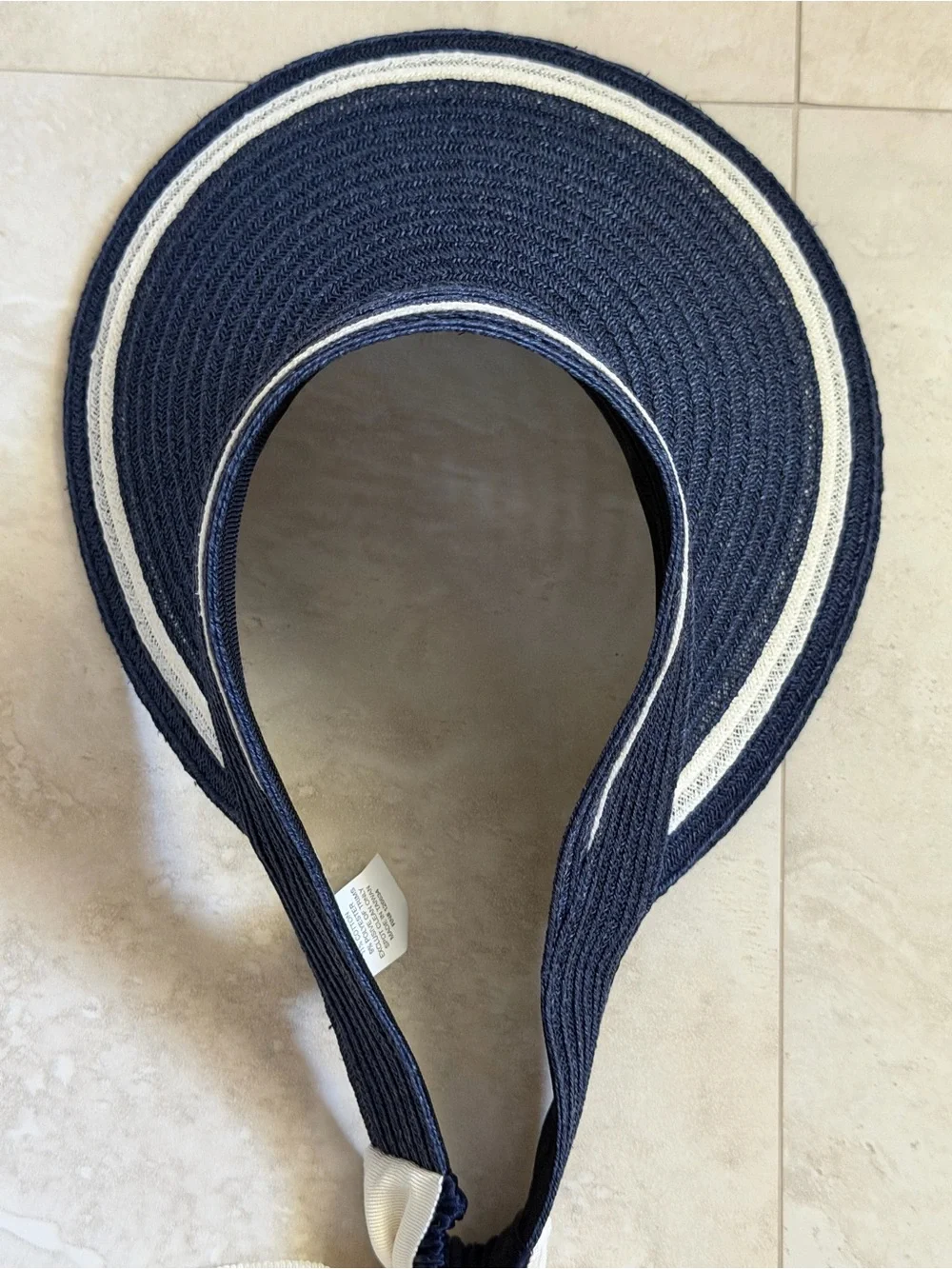 Eugenia Kim Ricky Bicolor Packable Visor